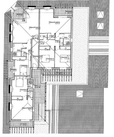 Appartement 3 pièces Ondres disponible à la Vente