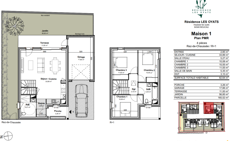 Maison 4 pièces Boucau disponible à la Vente