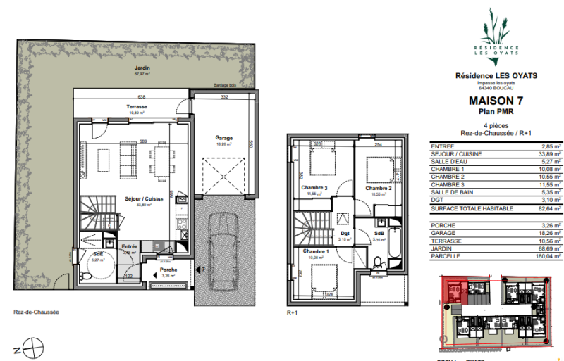 Maison 4 pièces Boucau disponible à la Vente