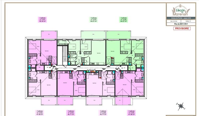 Appartement 3 pièces Leon disponible à la Vente