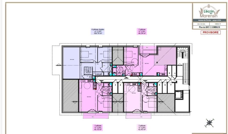 Appartement 4 pièces Leon disponible à la Vente