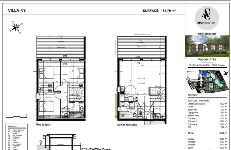 Maison 4 pièces Boucau disponible à la Vente