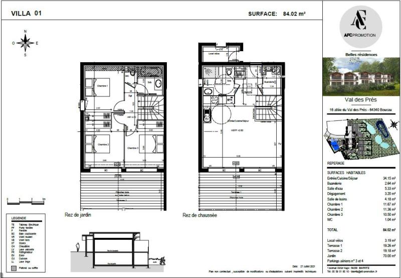 Maison 4 pièces Boucau disponible à la Vente