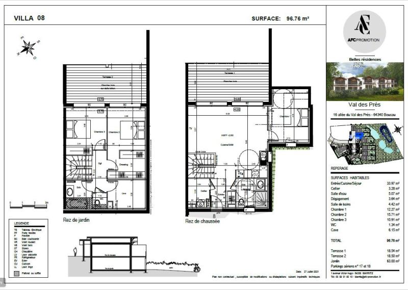 Maison 4 pièces Boucau disponible à la Vente