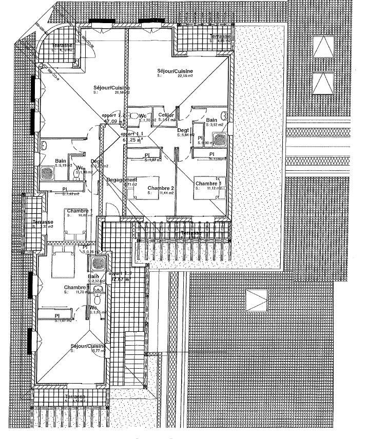 Appartement 3 pièces Ondres disponible à la Vente